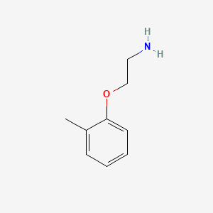 2-(2-Methylphenoxy)ethylamine chemical structure (CAS 26583-60-8)