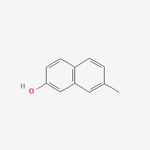 7-Methylnaphthalen-2-ol chemical structure (CAS 26593-50-0)