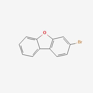 3-Bromodibenzo[b,d]furan chemical structure (CAS 26608-06-0)