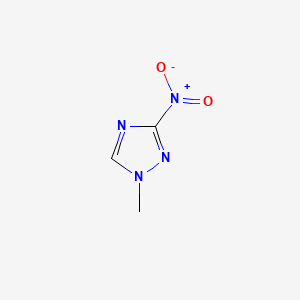 1-Methyl-3-nitro-1H-1,2,4-triazole chemical structure (CAS 26621-45-4)