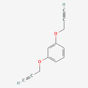 1,3-Bis(2-propynyloxy)benzene chemical structure (CAS 26627-36-1)