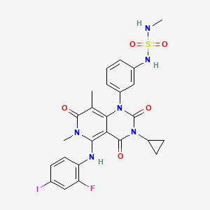 Trametiglue chemical structure (CAS 2666940-97-0)