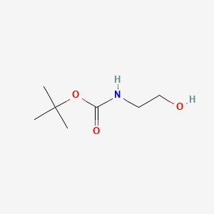 tert-Butyl (2-hydroxyethyl)carbamate chemical structure (CAS 26690-80-2)