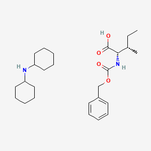 Z-Ile-OH.DCHA chemical structure (CAS 26699-00-3)