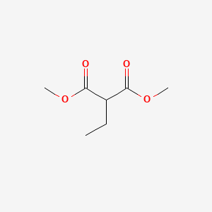 Dimethyl ethylmalonate chemical structure (CAS 26717-67-9)