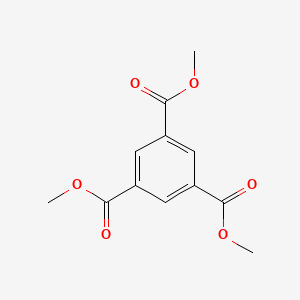 Trimethyl benzene-1,3,5-tricarboxylate chemical structure (CAS 2672-58-4)