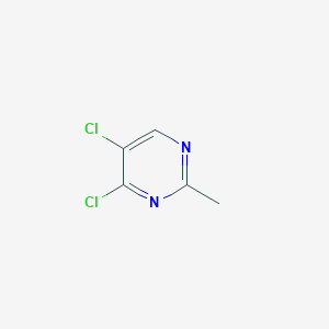 4,5-Dichloro-2-methylpyrimidine chemical structure (CAS 26740-71-6)