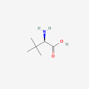 H-D-Tle-OH chemical structure (CAS 26782-71-8)