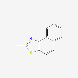 2-Methylnaphtho[1,2-d]thiazole chemical structure (CAS 2682-45-3)