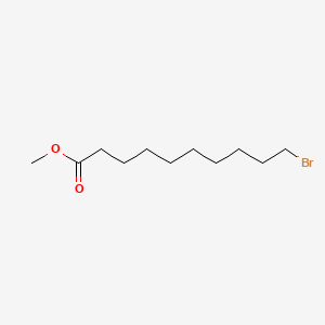 Methyl 10-bromodecanoate chemical structure (CAS 26825-94-5)