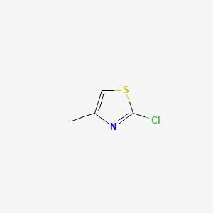 2-Chloro-4-methylthiazole chemical structure (CAS 26847-01-8)
