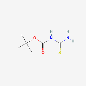 tert-Butyl carbamothioylcarbamate chemical structure (CAS 268551-65-1)