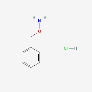 O-Benzylhydroxylamine hydrochloride chemical structure (CAS 2687-43-6)
