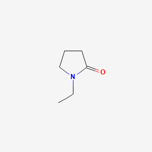 1-Ethylpyrrolidin-2-one chemical structure (CAS 2687-91-4)