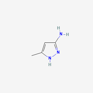 3-Methyl-1H-pyrazol-5-amine chemical structure (CAS 268724-49-8)