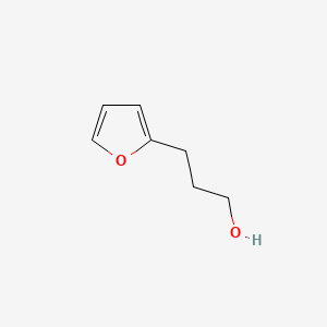 3-(Furan-2-yl)propan-1-ol chemical structure (CAS 26908-23-6)