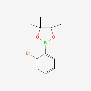 2-(2-Bromophenyl)-4,4,5,5-tetramethyl-1,3,2-dioxaborolane chemical structure (CAS 269410-06-2)