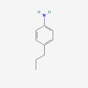 4-Propylaniline chemical structure (CAS 2696-84-6)