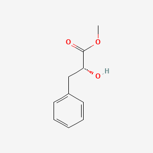 (R)-Methyl 2-hydroxy-3-phenylpropanoate chemical structure (CAS 27000-00-6)