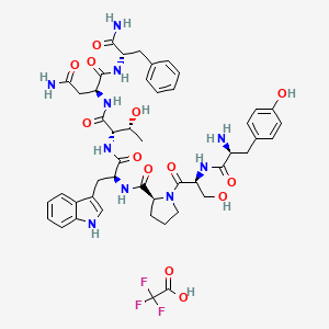 RNAIII-inhibiting peptide(TFA) chemical structure (CAS 2703745-76-8)