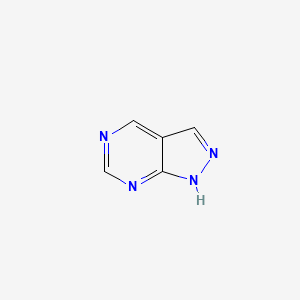 2H-Pyrazolo[3,4-d]pyrimidine chemical structure (CAS 271-78-3)