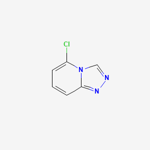 5-Chloro-[1,2,4]triazolo[4,3-a]pyridine chemical structure (CAS 27187-13-9)
