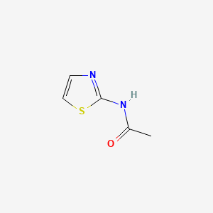 2-Acetamidothiazole chemical structure (CAS 2719-23-5)
