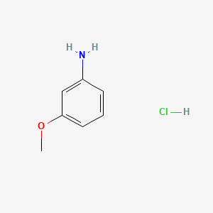 3-Methoxyaniline hydrochloride chemical structure (CAS 27191-09-9)