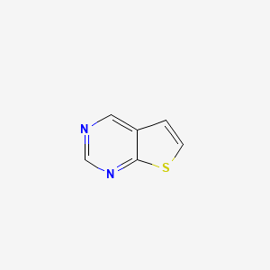 Thieno[2,3-d]pyrimidine chemical structure (CAS 272-24-2)
