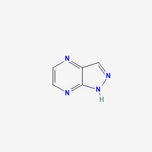 4,7-Diaza-1H-indazole chemical structure (CAS 272-60-6)