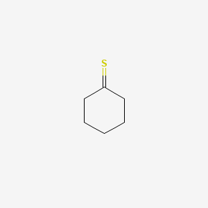 Cyclohexanethione chemical structure (CAS 2720-41-4)