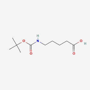 Boc-5-Ava-OH chemical structure (CAS 27219-07-4)