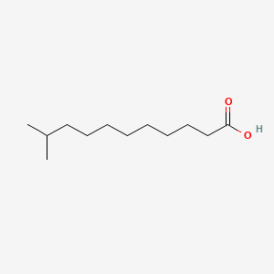 10-Methylundecanoic acid chemical structure (CAS 2724-56-3)