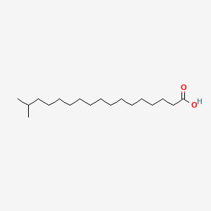 16-Methylheptadecanoic acid chemical structure (CAS 2724-58-5)