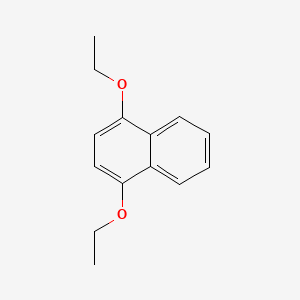 1,4-Diethoxynaphthalene chemical structure (CAS 27294-37-7)