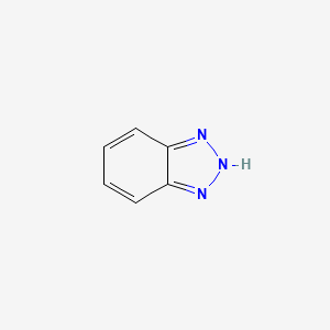 2H-Benzo[d][1,2,3]triazole chemical structure (CAS 273-02-9)