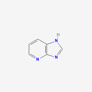 4H-Imidazo[4,5-b]pyridine chemical structure (CAS 273-21-2)