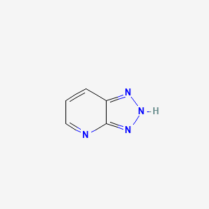 1H-[1,2,3]Triazolo[4,5-b]pyridine chemical structure (CAS 273-34-7)