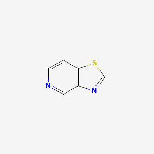 thiazolo[4,5-c]pyridine chemical structure (CAS 273-75-6)