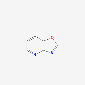 Oxazolo[4,5-b]pyridine chemical structure (CAS 273-97-2)
