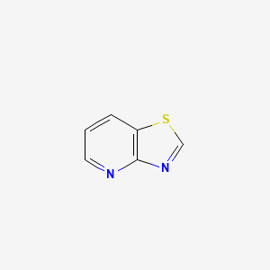 Thiazolo[4,5-b]pyridine chemical structure (CAS 273-98-3)