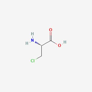 (R)-2-Amino-3-chloropropanoic acid chemical structure (CAS 2731-73-9)