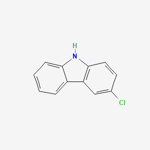 3-Chloro-9H-carbazole chemical structure (CAS 2732-25-4)