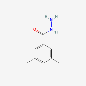 3,5-Dimethylbenzohydrazide chemical structure (CAS 27389-49-7)
