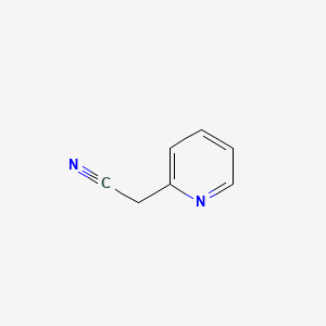 2-Pyridylacetonitrile chemical structure (CAS 2739-97-1)