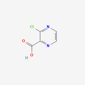3-Chloropyrazine-2-carboxylic acid chemical structure (CAS 27398-39-6)