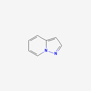 Pyrazolo[1,5-a]pyridine chemical structure (CAS 274-56-6)