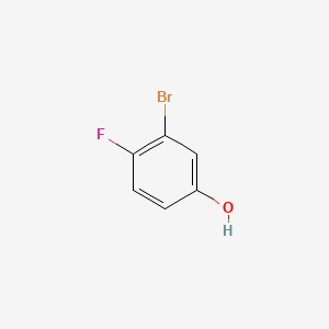 3-Bromo-4-fluorophenol chemical structure (CAS 27407-11-0)