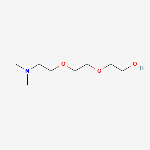 2-(2-(2-(Dimethylamino)ethoxy)ethoxy)ethanol chemical structure (CAS 2741-30-2)