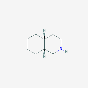 cis-Decahydroisoquinoline chemical structure (CAS 2744-08-3)